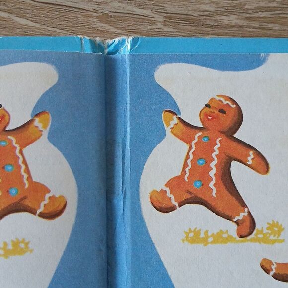 Vintage 1958 The Gingerbread Man Children's Picture Book Whitman Publishing - Picture 8 of 10